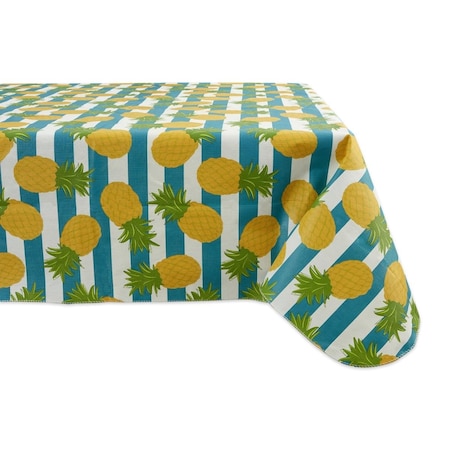 Fastfood 60 x 102 in. Pineapple Vinyl Tablecloth FA2567373